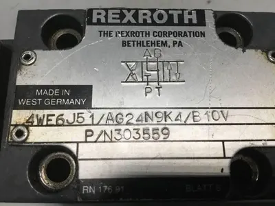USED REXROTH 4WE6J51AG24N9K4B10V