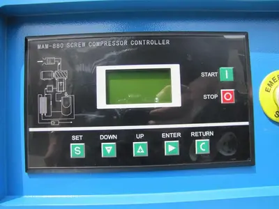 2025 Maximus 15 HP 63 CFM Direct Drive Rotary Screw Air Compressor 230V 3 Phase