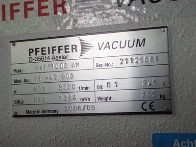 Used _UNKNOWN_ _UNKNOWN_ Vacuum Pumps Ohio US | Federal Equipment Company #1553393