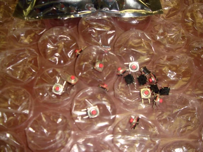 New Mini Push button 2-pin Switches (Qty 297)