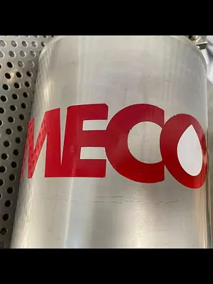 Stainless Steel 11" L x 4" Sanitary Fitting Tank w/ 9" Coiled Immersion Element