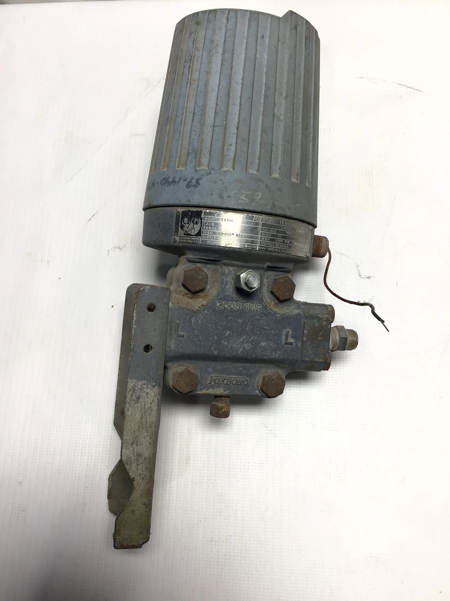 Foxboro E13DM Differential Pressure Electronic Transmitter 63/95VDC MWP 2000PSI