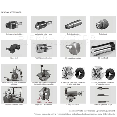 VICTOR 616EVS Tool Room Lathes | Sierra Victor Industries (6)