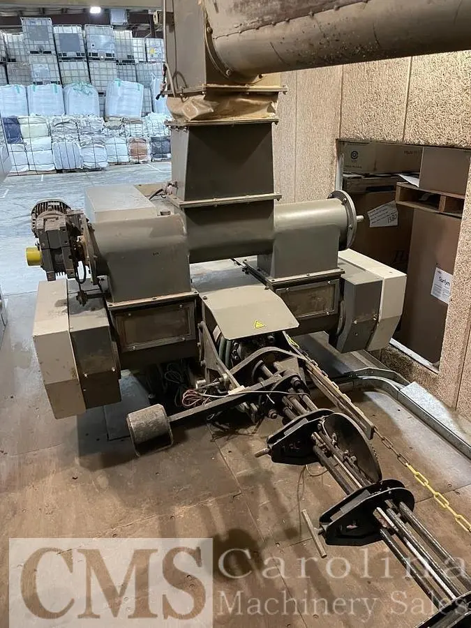 Used 2008 CF NIELSEN BP-5500 BRIQUETTE MACHINE WITH PORTABLE CONTAINER Sawmill Pellet Equipment North Carolina US | CAROLINA MACHINERY SALES #1470864