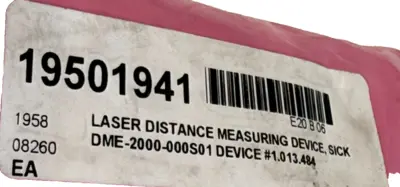 USED SICK DME-2000-000S01 DISTANCE MEASURING DEVICE 1013484