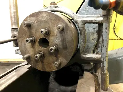1" LANDIS SINGLE SPINDLE THREADER W/ 8R HEAD: STOCK #19071
