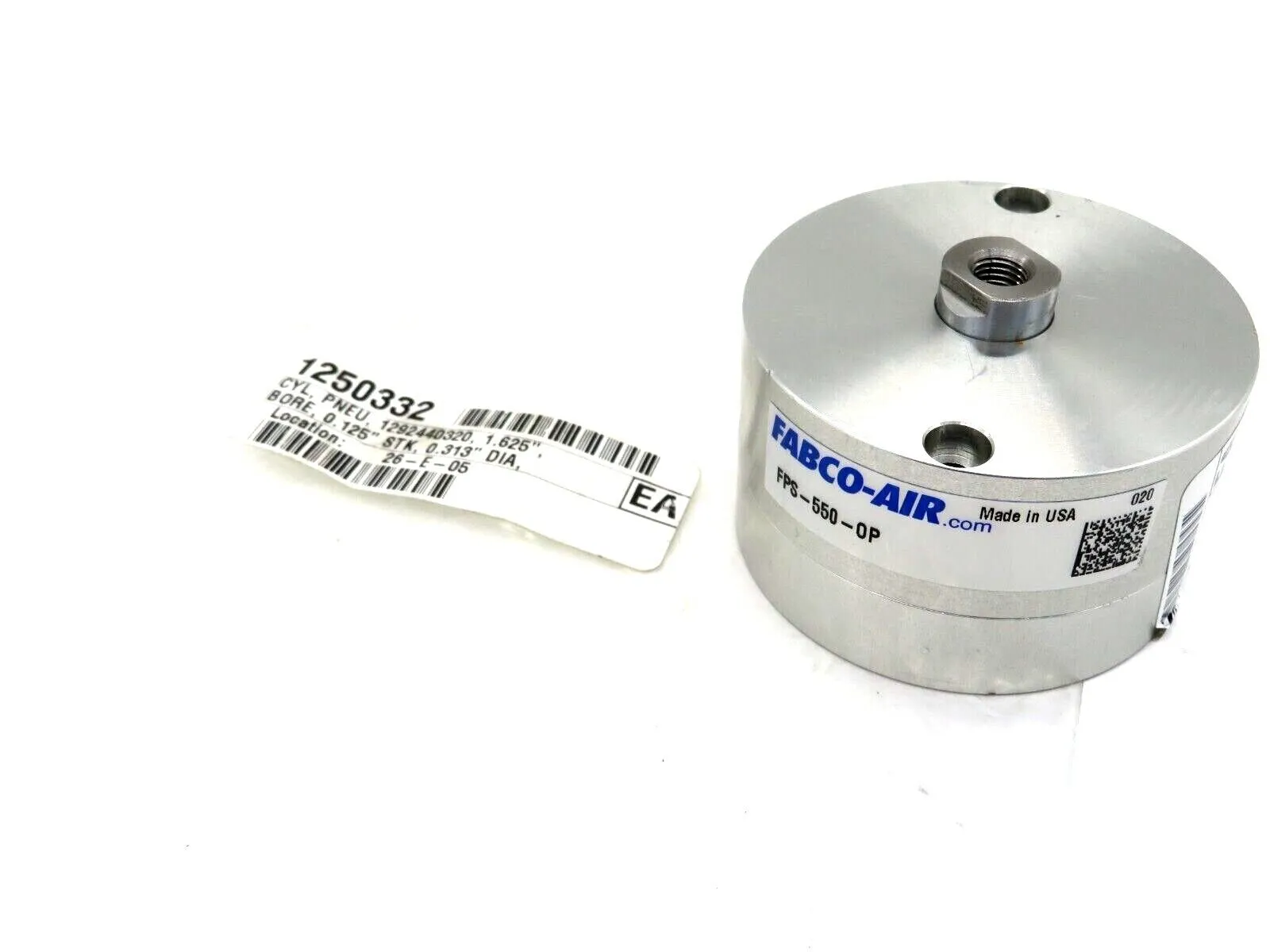 NEW FABCO-AIR FPS-550-0P PNEUMATIC CYLINDER 1.625"BORE FPS5500P