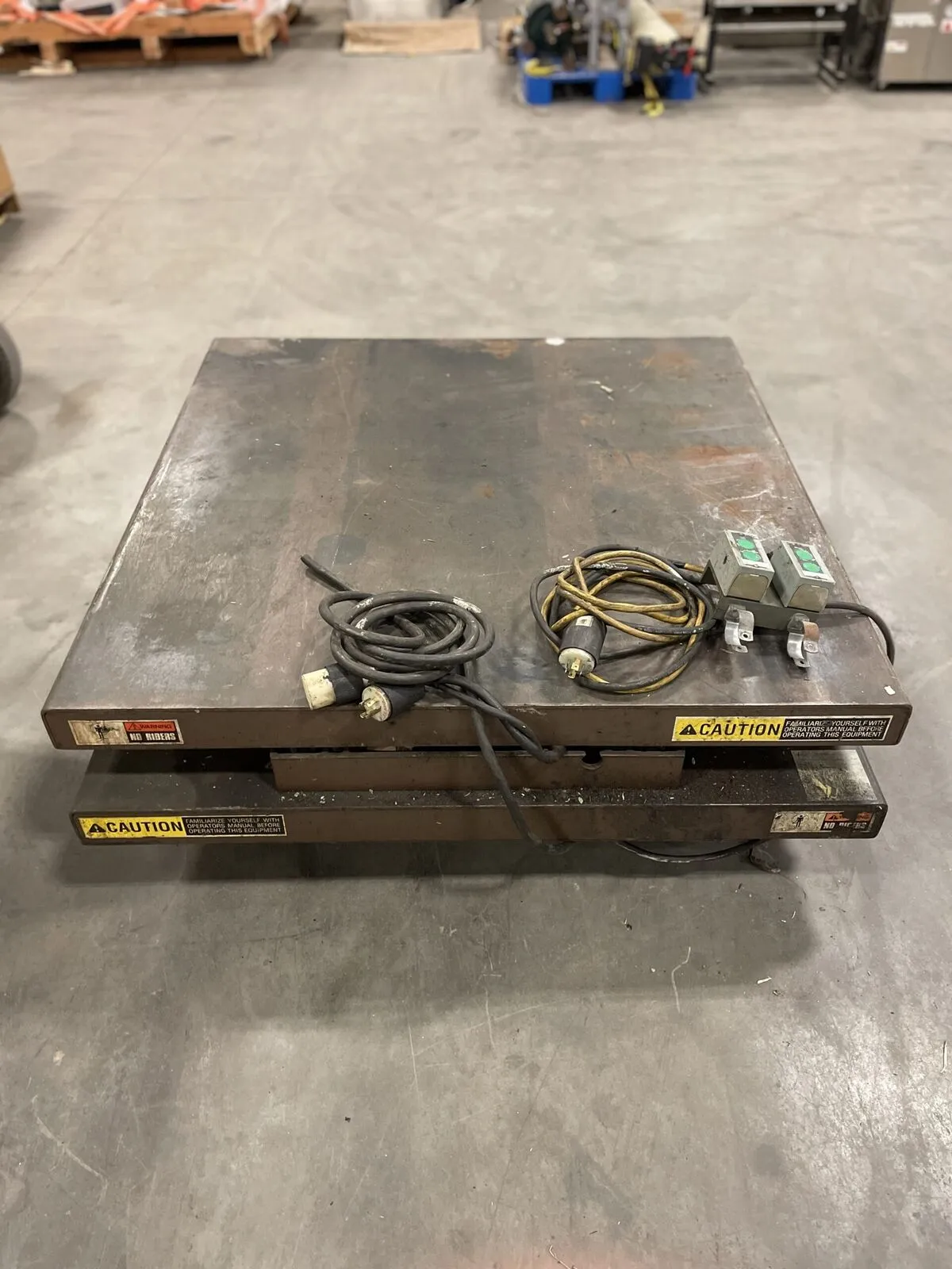 Autoquip 36S25 and 36S40 Lift Table 2500/4000LBS 72″ Max Height