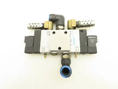 Festo CPE24-M1H-5JS-3/8 Pneumatic Solenoid Valve 5/2-Pos 24VDC