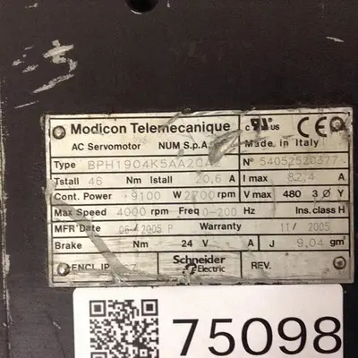 USED MODICON BPH1904K5AA2CA2