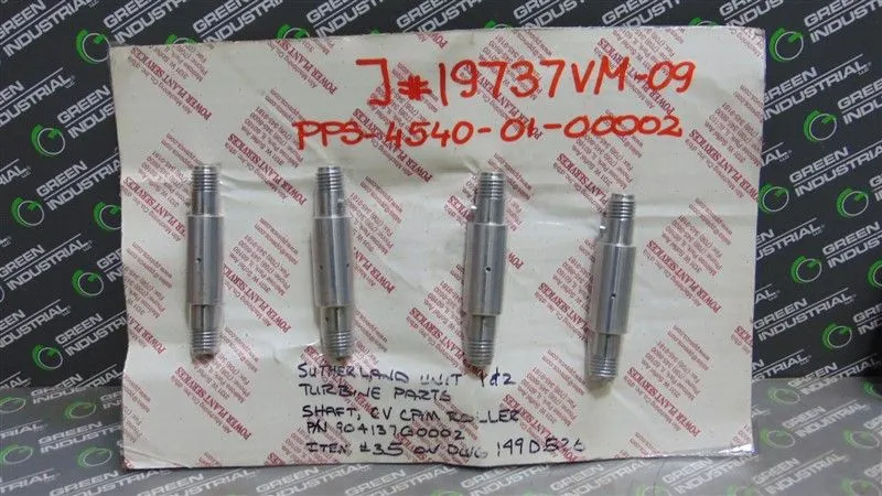 Lot of 4 Power Plant Services 904137G0002 CV Cam Roller Shaft New