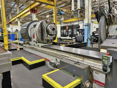 AZ spa Model CG 650/2 CNC 6,400mm Semi-Automatic Crankshaft Grinder