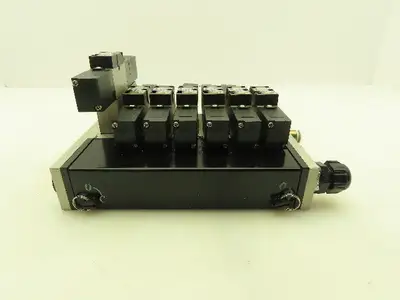 SMC VV5FS2 Plug-In 7-Station Manifold Control Unit VFS2000 Solenoid Valve Bank