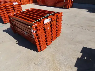 Interlake 48"x 2-3/4" Teardrop Pallet Racking Rack Step Beam Crossmember 5610Lb