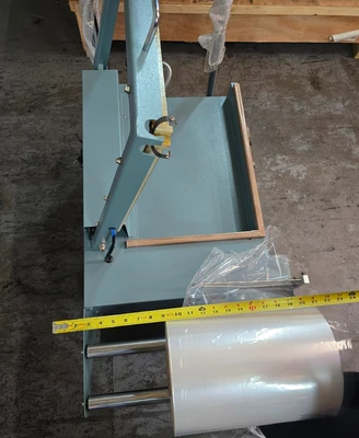 Manual L-Bar Sealing & Cutting Machine for Shrink Film Packaging