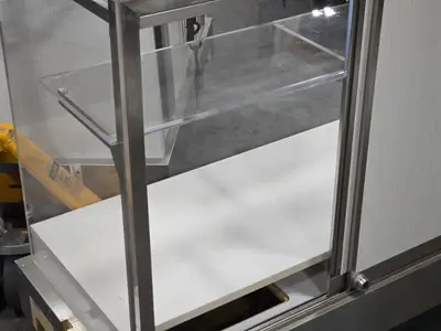 Retail Glass Jewelry Display Case / Counter | Lighted 45" x 20 1/2" x 38"