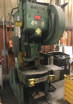 1970 MINSTER 5F OBI Presses (Open Back Inclinable) | Mohawk Machinery (1)