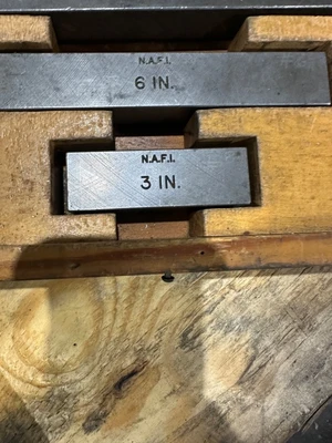 3", 6", 9", 12" MACHINE STANDARDS