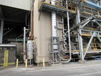 Stainless Extraction Column, 50 HP & 20 HP Pumps
