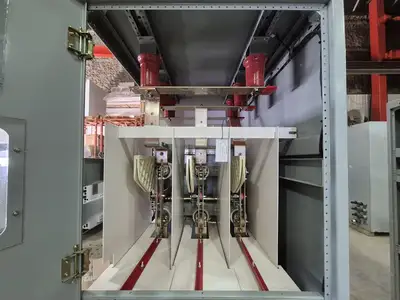 Double Fused Interrupter Switch 5 kV, 4160 Volts & Conduit Cabinet