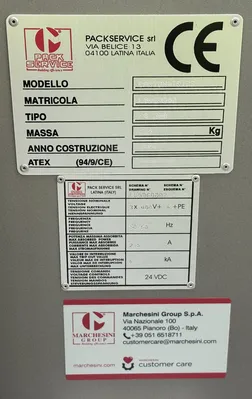 USED 2006 MARCHESINI PS-300