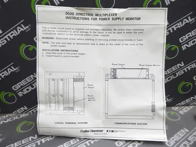 Cutler-Hammer D520BP1A2 Power Supply Monitor Module Series A2 New