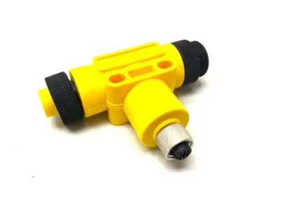 0906 UTP 318 | Belden Lumberg  Mini Power Split Tee Tap 4-Poles M12 F to 7/8" M & F - New Other