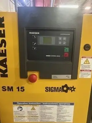 Used 2015 KAESER SM 15 Rotary Screw & Sliding Vane Air Compressors British Columbia CA | Lenmark #237649