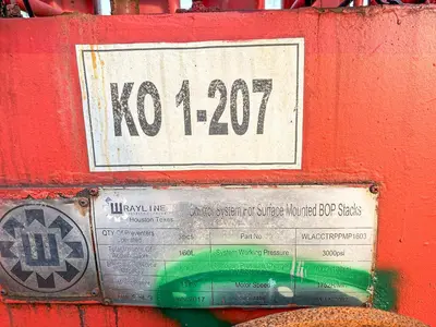Used 2017 WRAYLINE ACCUMULATOR UNIT FOR BLOWOUT PREVENTER Accumulators Pennsylvania US | East West Machinery & Drilling #1417834