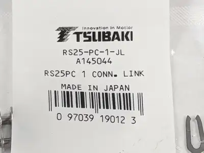 RS25-PC-1-JL | Tsubaki  Poly Steel Chain Connecting Link - New