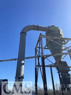 USED HEIL 10.5X32 DRUM DRYER AND CHIP PLANT