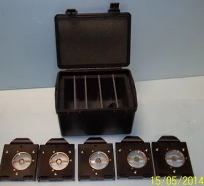 QTY. 5. BIORAD FTS 6000 FAR-IR BEAM SPLITTERS CONS...