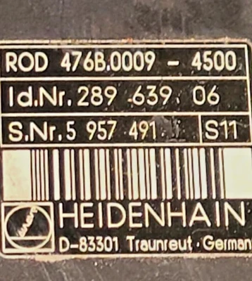 USED HEIDENHAIN 5456456