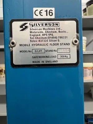 2017 SILVERSON GX10/1500 Mieszalniki stanowiskowe, disolwery | Perry Equipment (7)