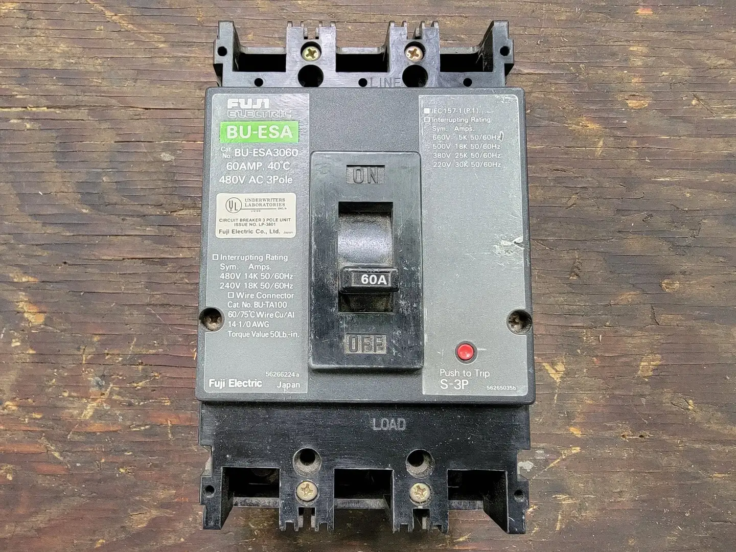 USED FUJI ELECTRIC BU-ESA3060