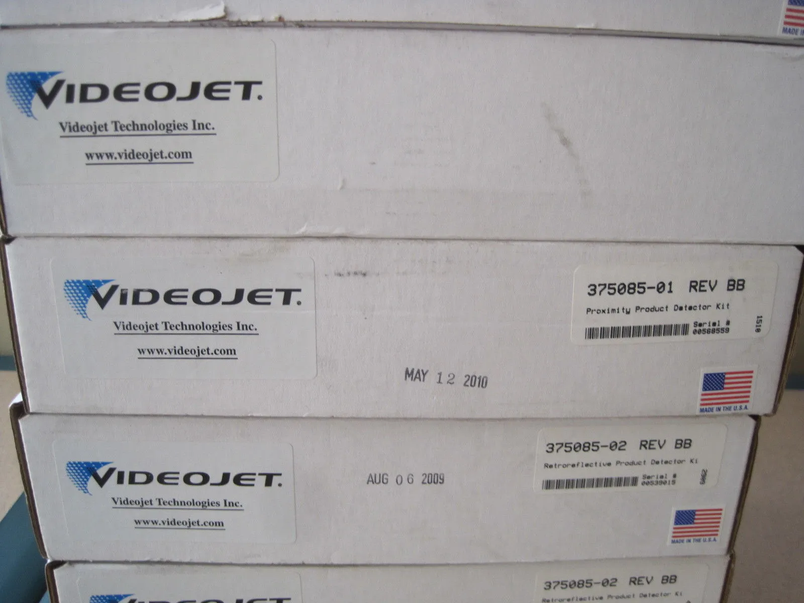 NEW VIDEOJET 375085-02 DETECTOR KIT REV BB VIDEOJET 375085