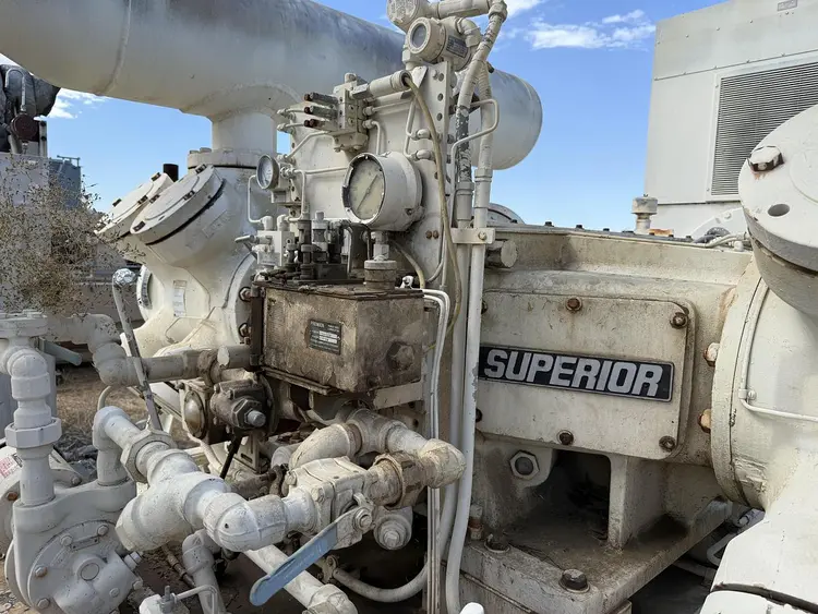 Used WHITE SUPERIOR RAM-54 Compressor Frames | Compression Source #410479