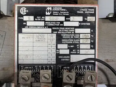 USED HAMMOND MANUFACTURING GS9P