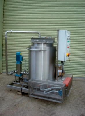 225L S/S Electrically Heated Jacketed CookerTank