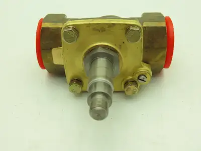 Honeywell Skinner 710N2SP Brass Solenoid Valve 2-Way NC 230 PSI 1" NPT