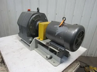 US Motors CBN2603SB3140AP Inline Gear Reducer Gear Motor 140:1 Ratio 3Hp