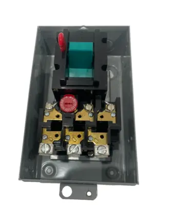 NEW EATON B100S1C AC MANUAL STARTER SIZE 1 7.5HP