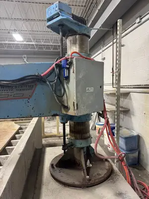 Used 2002 SAWING SYSTEMS RADIAL ARM POLISHING Polishing Machinery including Buffers Michigan US | All Used Stone Equipment #1568614