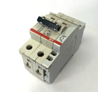 Used ABB Circuit Breaker 2-Pole w/ Auxiliary Contact Circuit Breakers Michigan US | Maverick Industrial Sales #1389424