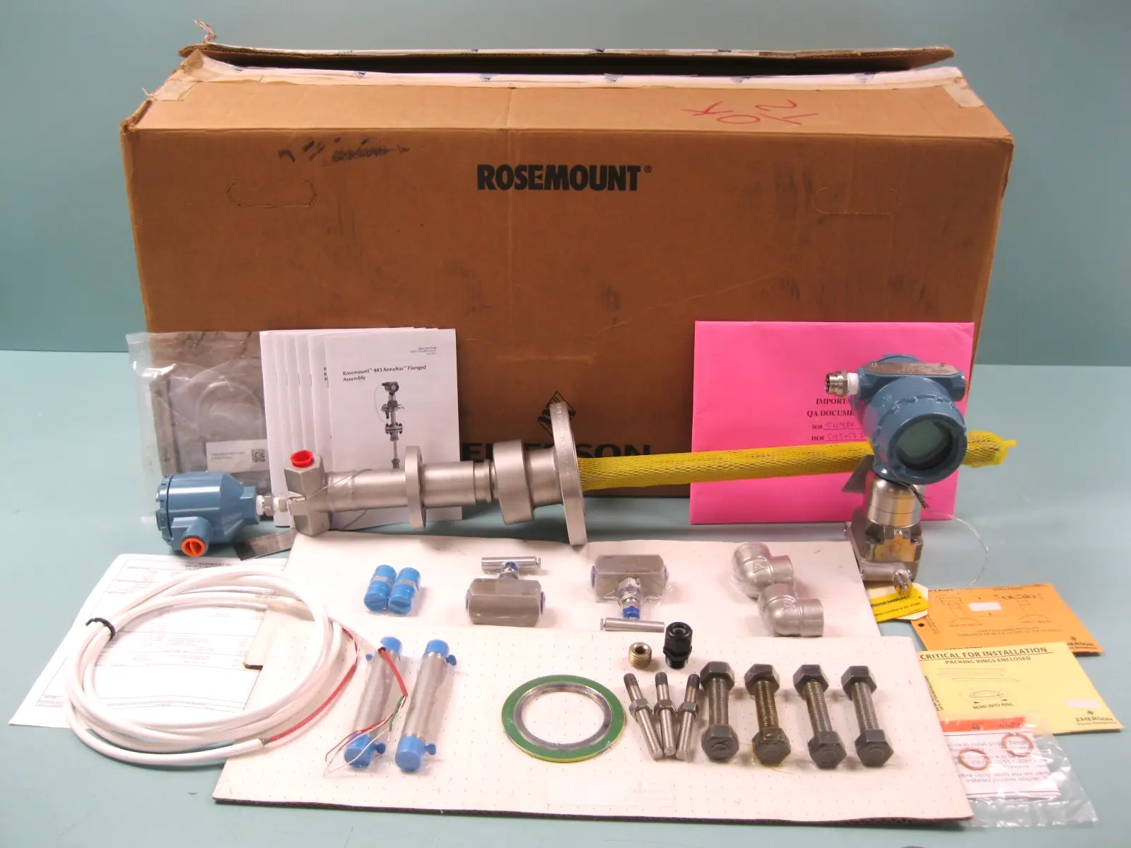 New | in-Stock Rosemount 3051SFA1G160Z0HLS2A100T72DA1A3Q8G2VMQ4QTI5M5GM Sensors New Hampshire US | Bitter End Trading #1566512