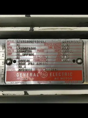 USED GENERAL ELECTRIC 5K365JS2015D20M