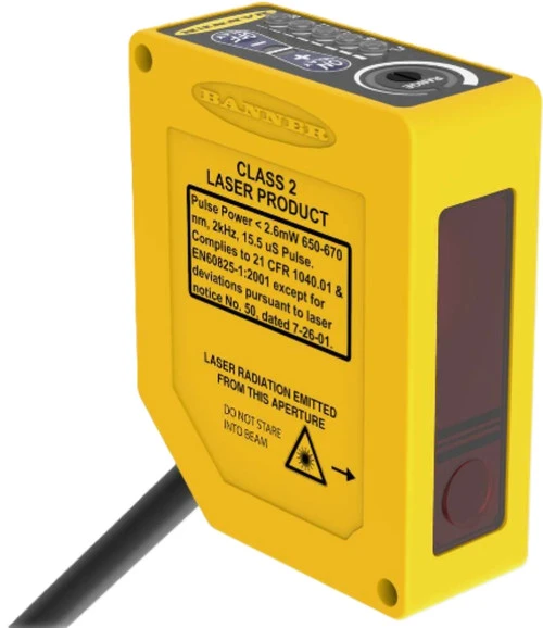 Banner Q60BB6LAF2000Q 71743 Adjustable-Field Laser Sensor [New]