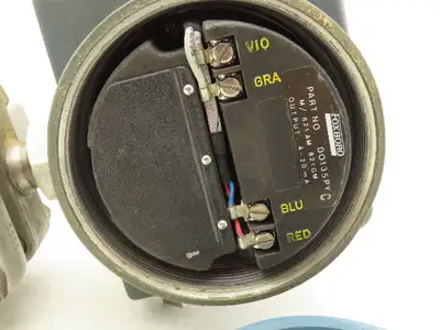 Foxboro 821GM-IS1NH2 EW Electronic Pressure Transmitter 65VDC 600PSI W/Bracket