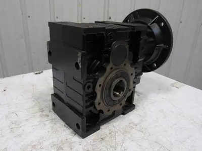 LAIPPLE KEB KEB MKS 102 V5 12.4:1 Ratio Cast Iron Gear Box Speed Reducer C Face
