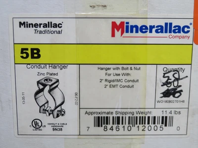 New | in-Stock MINERALLAC _UNKNOWN_ Clamps | OCO Industrial #1633418